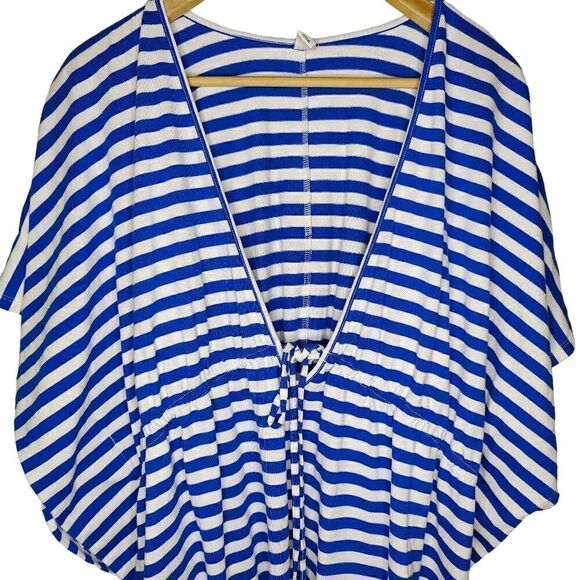 Old Navy Nautical Striped Bikini Cover Up Tunic - Picture 5 of 7